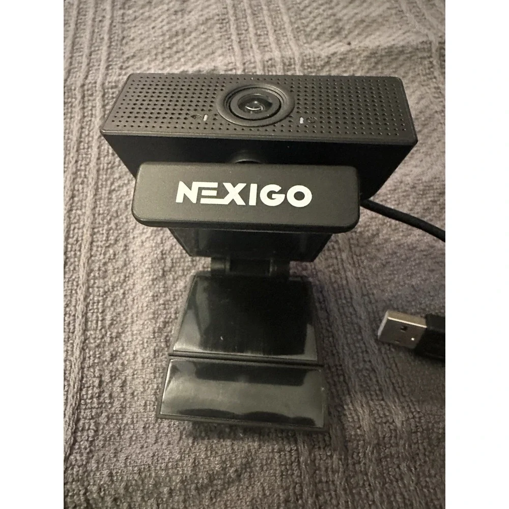 NexiGo N60 1080P Webcam with Microphone Adjustable FOV Zoom Software‎ Control